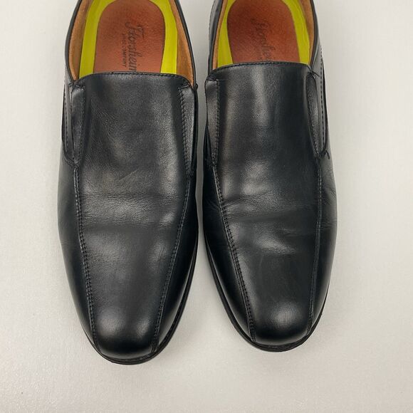 Florsheim Comfortech Ortholite Black Leather Slip On‎ Dress Shoes Business 11D